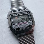 Gyönyörű elegáns ritka 7 zenés LCD STEMPO Alarm Chrono Quartz a 90-es évekből! fotó