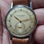 2 vh korszak IWC SCHAFFHAUSEN férfi karóra , cal 62 szerkezet, kép szerinti állapot , postázom is. fotó