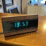 Elektronika szovjet asztali óra Működik! fotó