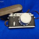 FED 2 szovjet fényképezlőgép - Bőrtokban - fotó