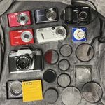 Teszteletlen/hibás digitális és filmes fotós cuccok fényképezők stb sony olympus nikon fotó