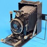 Voigtlander Avus 9x12 antik fényképezőgép fotó