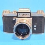 Praktica fx2 fényképezőgép primagon 4.5 35mm fotó
