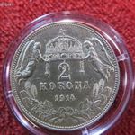 FERENC JÓZSEF 2 KORONA 1914 KB EZÜST: 10g /835 kiv+ fotó