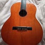 Retró akusztikus gitár fotó