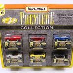 Matchbox Premiere Collection EXCLUSIVE STYLES - 6 darabos kiadás! fotó