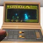 retro Tomy caveman micro computer game kézi LED játékkonzol kvarcjáték fotó