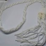 EXTRAVAGÁNS HOSSZÚ ALKALMI/MENYASSZONYI ÉKSZER - NYAKLÁNC fotó