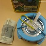 Retro Caping kemping spiritus főző+ használati utasítás, nem haznált . fotó