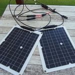 Napelem töltésvezérlővel fotó