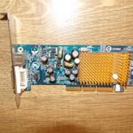 Gigabyte GV-N62256DP2-RH AGP Videókártya DVI (Geforce 6200 256MB) fotó