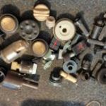 Retro tévé rádió gomb fotó