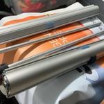 Maxibit rollup állvány plakát nélkül (használt) fotó