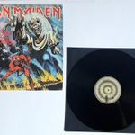 Iron Maiden: The Number Of The Beast 1982 első francia nyomás fotó
