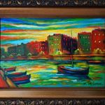 Corini Margit Szajna parti éjszaka, Képcsarnokos fotó