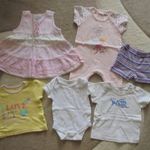 56-62-es lány nyári ruhacsomag fotó