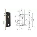 ÚJ TIDAL BIZTONSÁGI HENGERZÁR BETÉTES UNIVERZÁLIS BEVÉSŐZÁR MÉLYEBB fotó