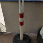 Kordon oszlop leterhelő talppal 2db fotó