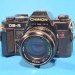 Chinon ce-5 fényképezőgép + Chinon 1.4 50mm objektív fotó