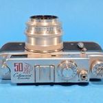 Zorki 4 "50 éves évforduló" fényképezőgép hibás fotó