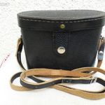 Fekete bőr szovjet távcső tok fotó