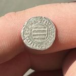 Hunyadi János dénár N-A Nagybánya nagyon szép állapotban fotó