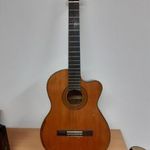 Elektro akusztikus klaszikus gitár fotó