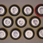 Régi gombfoci fotó