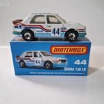 Matchbox MB 44 Skoda 130LR + Custom doboz fotó