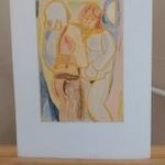 (K) Csepeli Németh Miklós festmény 21x30 cm fotó