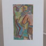 (K) Csepeli Németh Miklós festmény 17x31 cm fotó