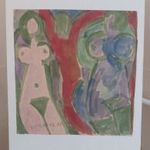 (K) Csepeli Németh Miklós festmény 30x32 cm fotó