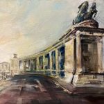 OLAJ FESTMÉNY - HŐSÖK TERE 30X40 CM fotó