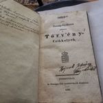 1832/6-dik évi Ország-Gyülésen alkotott Törvény-czikkelyek - verebélyi Hajnal család írásaival fotó