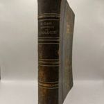 1887 Claus : Lehrbuch der Zoologie - Állattani tankönyv 782 ábrával félbőr kötésben fotó