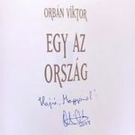 DEDIKÁLT Orbán Viktor könyv 2007 - Egy az ország. Hajrá Magyarok! FIDESZ fotó