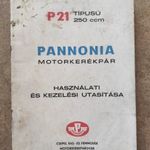 Pannónia P 21 használati és kezelési utasítás fotó