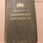 A magyar királyi csendőrség zsebkönyve 1937 fotó