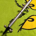 Pevdi fém golyóstoll. Jó betéttel. fotó