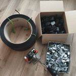 Pántoló készlet (mechanikus kézi pántológép, 16 mm pántszalag, pánthüvely, sarokvédő) fotó