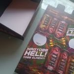 HELL reklám tartó doboz fotó