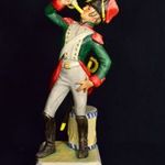1812 KATONA TROMBITÁVAL .... GYŰJTŐI GOEBEL PORCELÁN SZOBOR X fotó