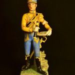 1808 KATONA TÉRKÉPPEL ... GOEBEL PORCELÁN SZOBOR X fotó