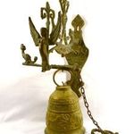 FIGURÁLIS ELEMEKKEL FALI RÉZ HARANG ... LÁTVÁNYOS KIVITELBEN !!! fotó