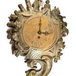 DÖGNEHÉZ ÖNTÖTT BRONZ HÁZAS HISTORIZÁLÓ STÍLUSÚ FALIÓRA !!! fotó