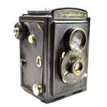 1930-as ÉVEK VOIGTLANDER BRILLANT TLR KÉT OBJEKTÍVES FÉNYKÉPEZŐGÉP ! RITKA ! fotó