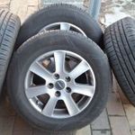 Nyári gumik 4db. Nokian Wetproof 1 195/65 R15" 91H Borbet alufelnivel eladó! fotó