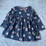 86-os kislány tunika karácsonyi mintával fotó