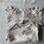 F&F 86-os virágmintás kislány szett fotó