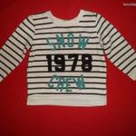 PRIMARK csíkos feliratos kisfiú felső 2-3 éves (4594 ) SOK MINDEN 200-300-400 ft-tól fotó